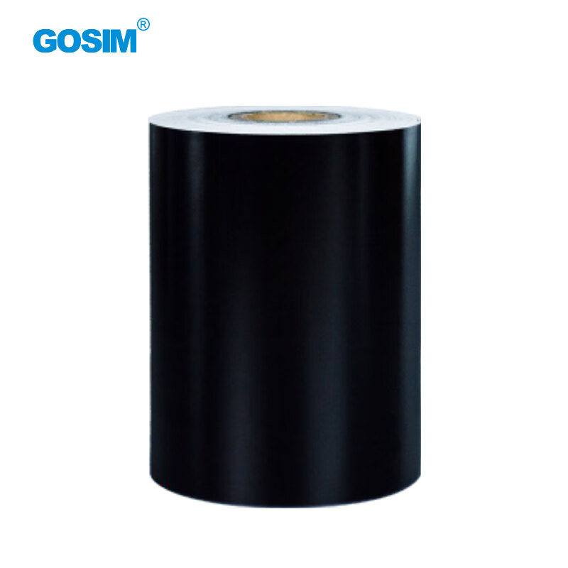 GOSIMG-110A打印机标签贴纸110mm*15m/卷 黑色(卷)