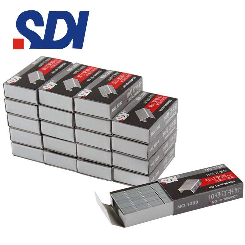 手牌(SDI) 1200 加厚型  1000枚/盒 订书钉 1.00 盒/包 (计价单位：包) 银色