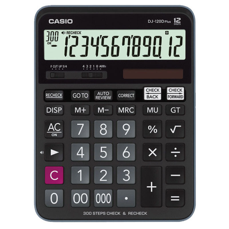 卡西欧DJ-120D PLUS计算器（单位：台）