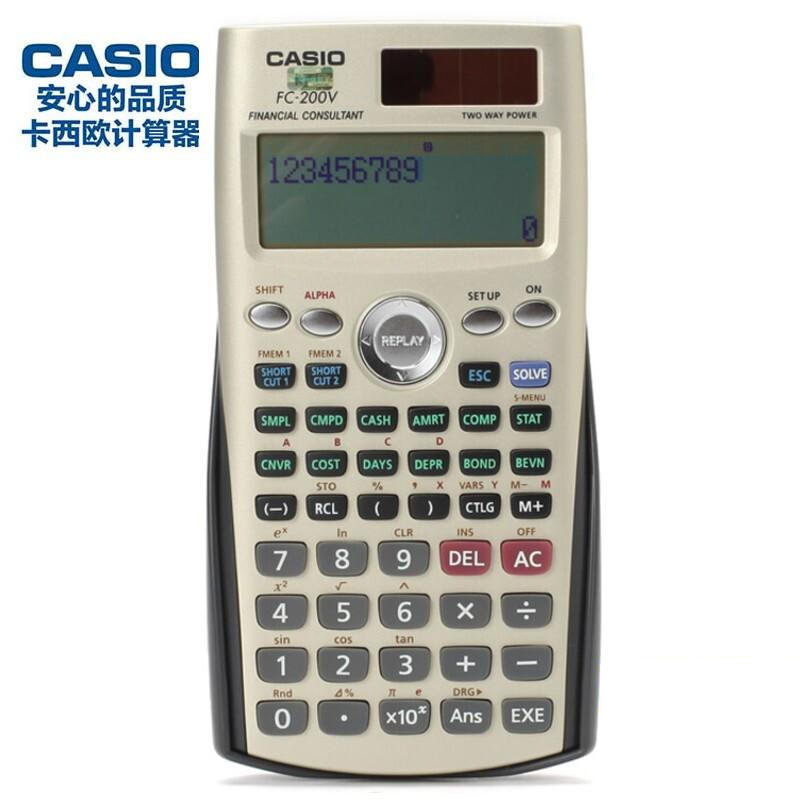 卡西欧FC-200V计算器(个)