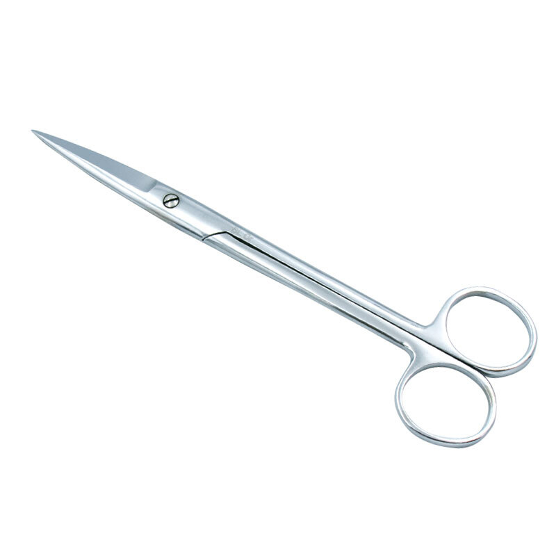 冰禹 BY-103 实验用剪刀 不锈钢实验室剪 手术剪刀 18cm 不锈钢（把）