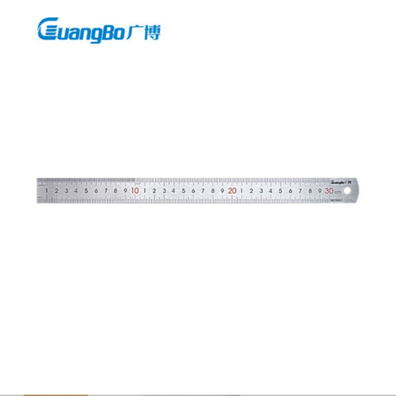 广博（GuangBo）30cm不锈钢直尺仪尺/文具卷尺(单位：把)