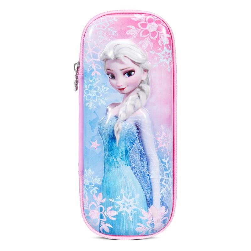 迪士尼(Disney)E6036F8冰雪奇缘文具盒冰雪公主粉色（单位:个）