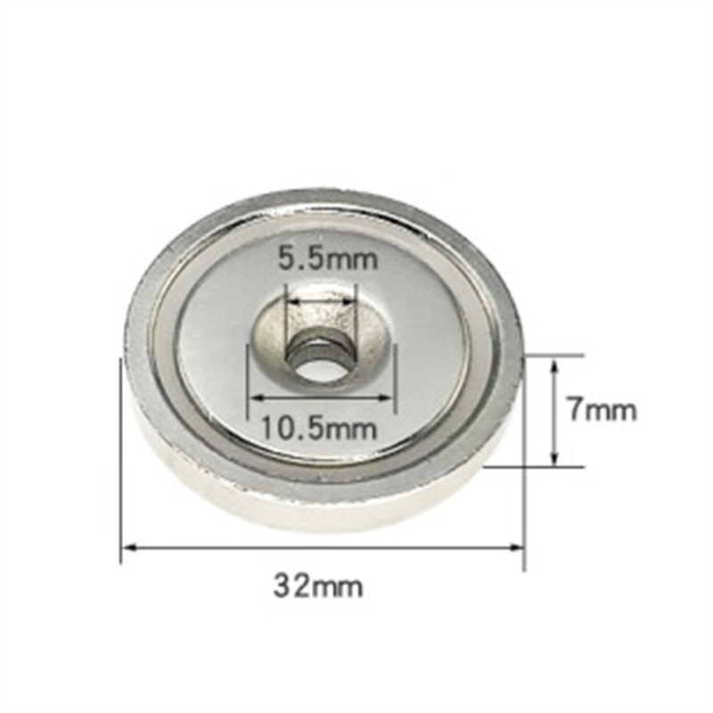 益田 强力磁铁 圆形直径32mm（单位：个）仅供四川