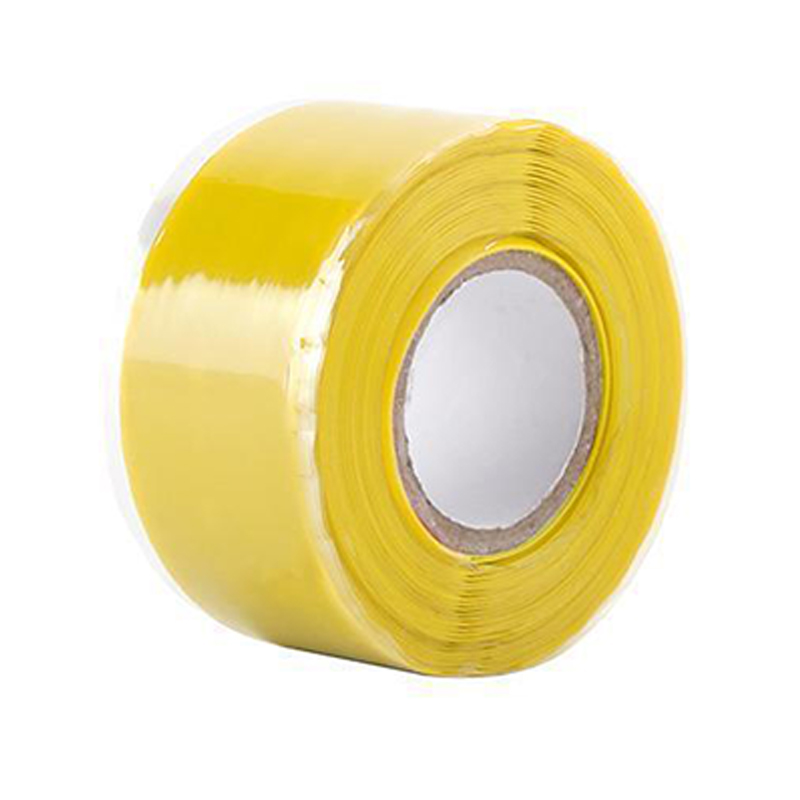 彩标GJ50硅胶自粘胶带黄色50mm*6m*0.8mm(卷)