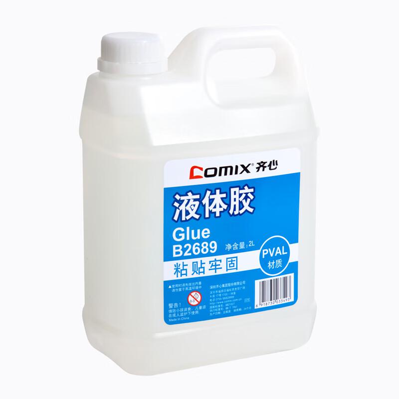 齐心(COMIX) B2689  2L 液体胶 1.00 个/瓶 (计价单位：瓶) 透明