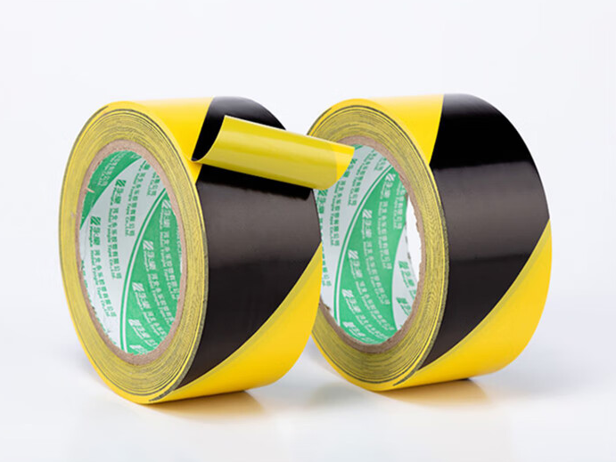 GIK黄黑警示胶带,宽60mm 25m/卷(卷)美纹胶带(单位：卷)