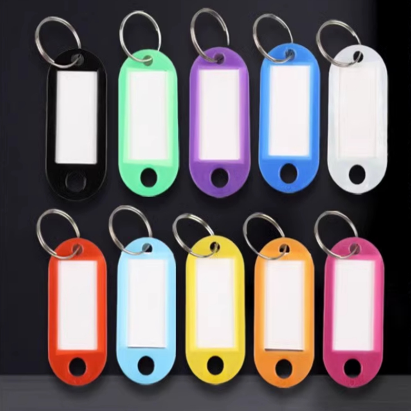 得印（befon）塑料钥匙牌50个/盒，每种颜色一盒(盒)