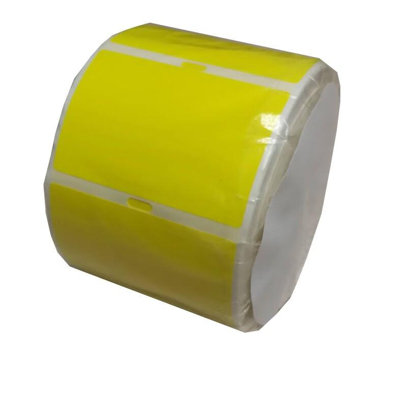 鑫诚达 NS-7650-YIS 76.2mm*50.8mm 500张/盒 标签胶贴 (计价单位：盒) 黄色