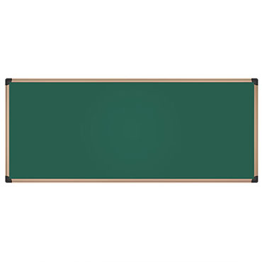 华标磁性黑板墙 教学培训挂式 办公家用挂墙 磁性绿板 120x400cm （个）