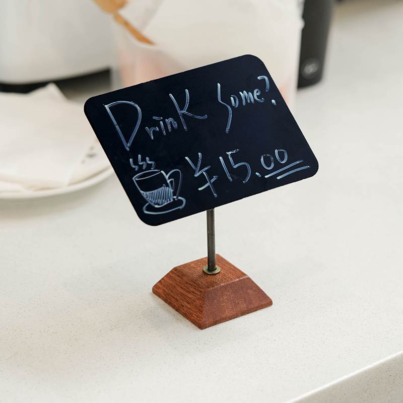 国产奶茶店立牌黑板可擦写手绘（个）
