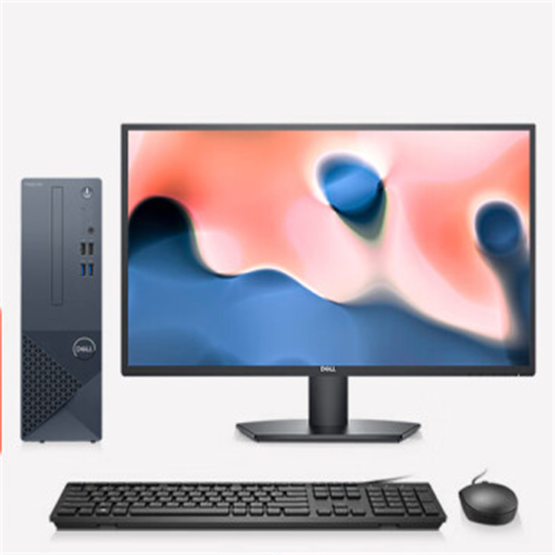 戴尔(Dell)灵越3020S台式机电脑主机 家用办公电脑整机(13代i7-13700 16G 512GSSD)27英寸 含键鼠（套）