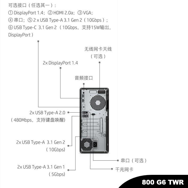 戴尔OPTIPLEX 3070MT台式电脑I3－9100/8G/1T五年（