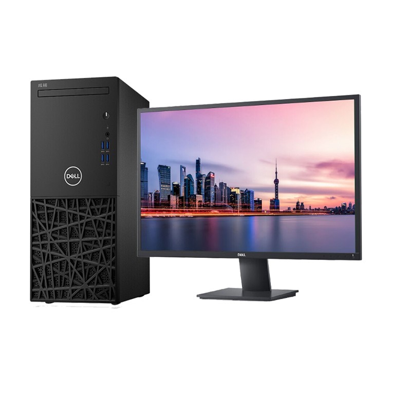 戴尔成铭3991台式套机I5-10505/16G/1T+256GSSD/GT730 2G独显/WIN11H/23.8英寸定制（套）