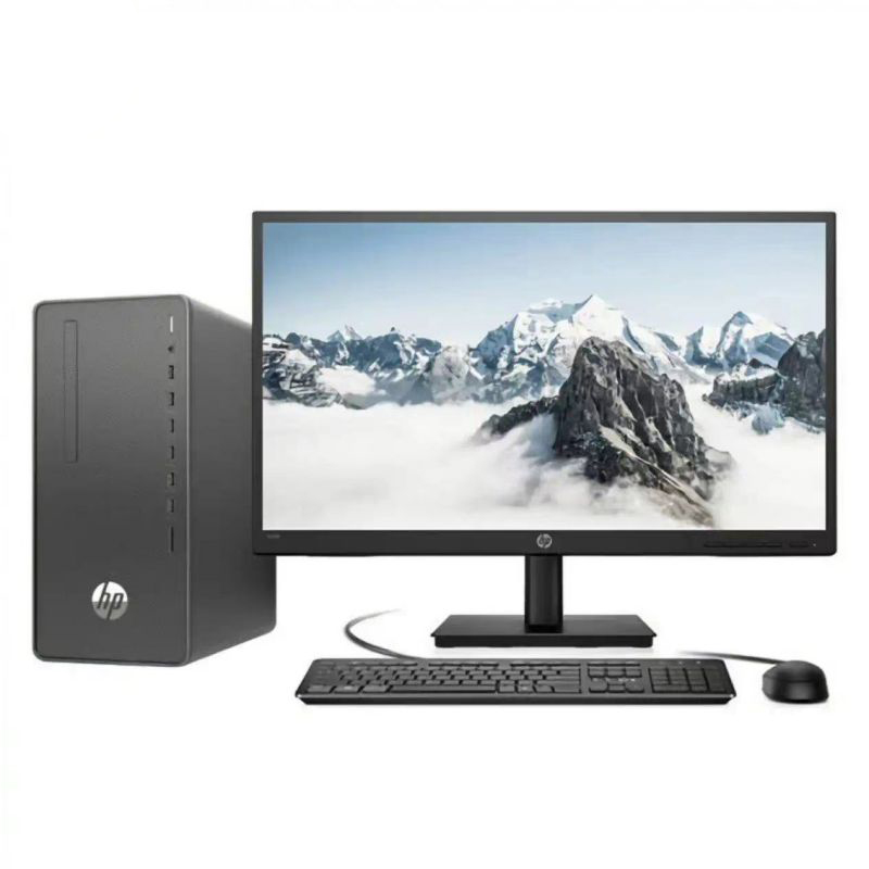 惠普Desktop Pro G6台式机电脑15-10500/16G/1T+256G固态/23.8英寸(套)