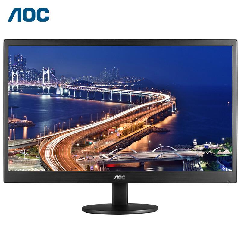 AOC E2070SWN电脑显示器 19.5英寸可壁挂 商务办公LED背光节能显示屏(台)