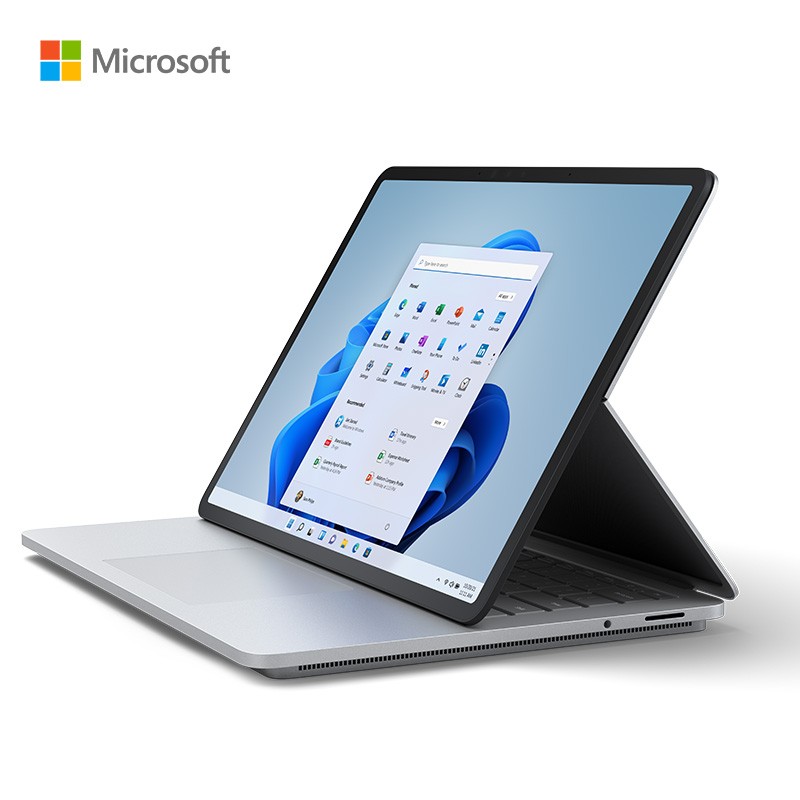 微软Surface Laptop Studio笔记本电脑i7-11370H/32G/1T固/RTX3050Ti 4G独显/14.4英寸/亮铂金(台)