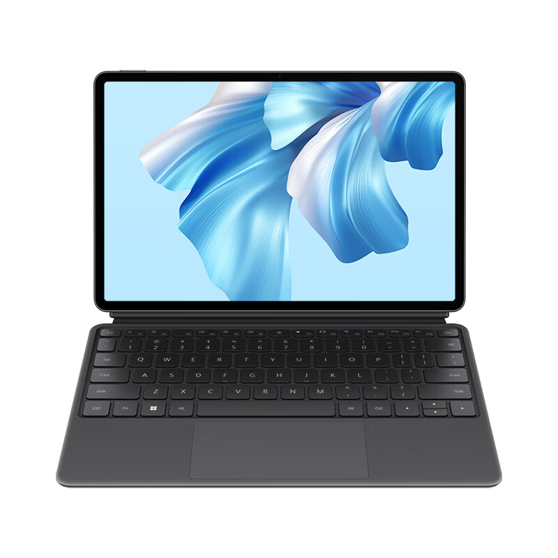华为HUAWEI MateBook E Go 2023款（GK-W76）华为二合一笔记本平板电脑 2.5K护眼全面屏办公 第三代骁龙8CX 16+1TB WIFI 星云灰+灰键盘（套）