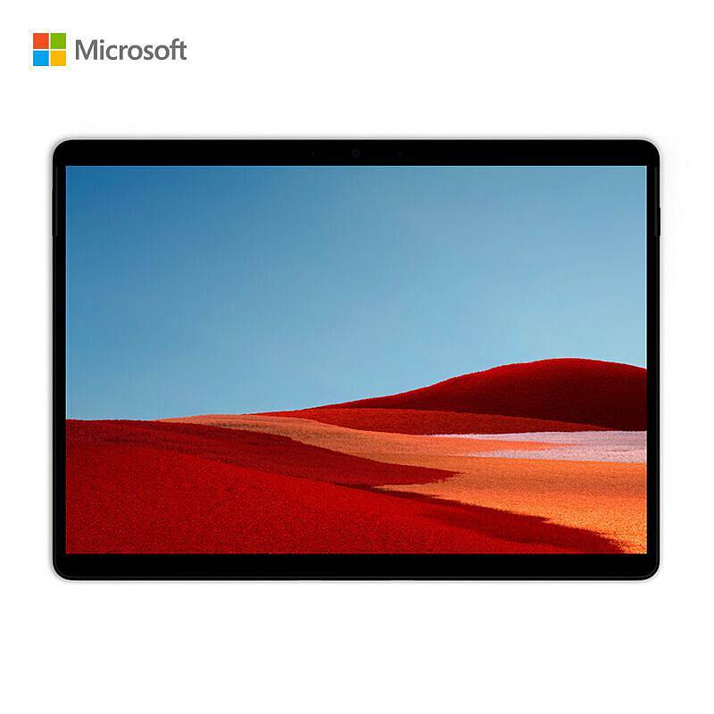 微软Surface Pro X 平板电脑13英寸 SQ1处理器16G 256G SSD LTE 典雅黑 商用版 裸机（台）