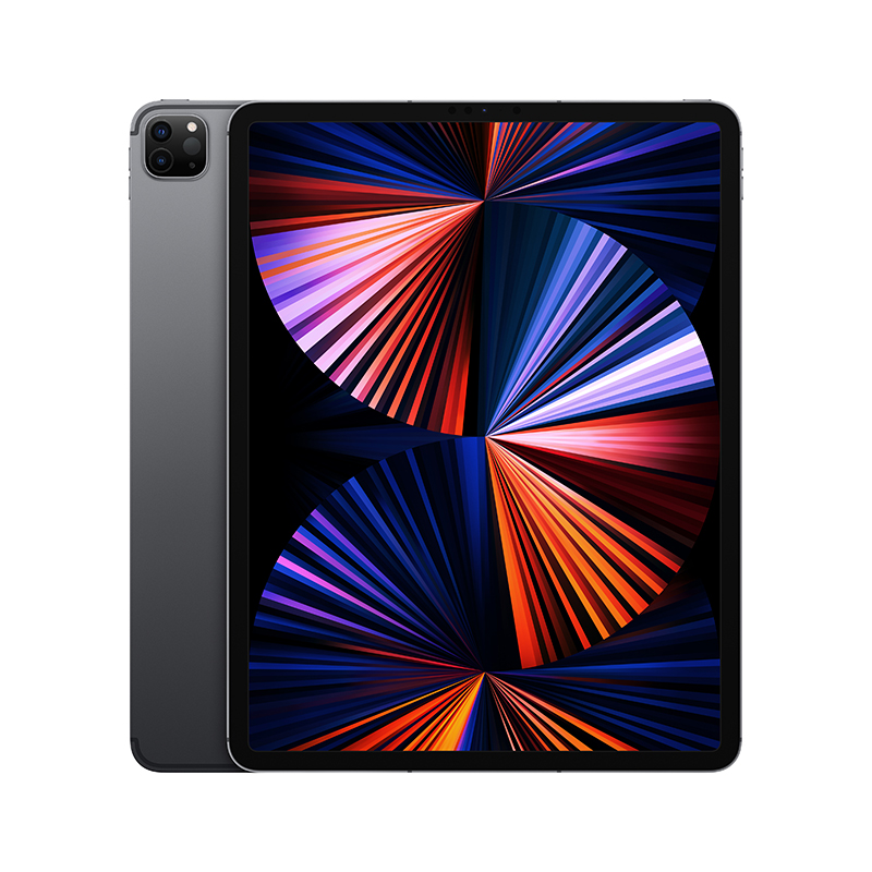 Apple iPad Pro 12.9英寸平板电脑 2021年款(256G 5G版/M1芯片Liquid视网膜XDR屏/MHRH3CH/A) 深空灰色（台）