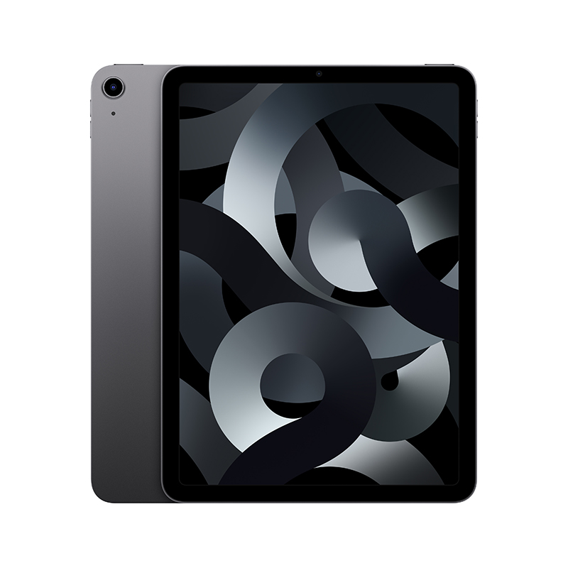 Apple iPad Air5 10.9英寸平板电脑 2022年款(64G WLAN版/M1芯片Liquid视网膜屏 MM9C3CH/A) 深空灰色（台）
