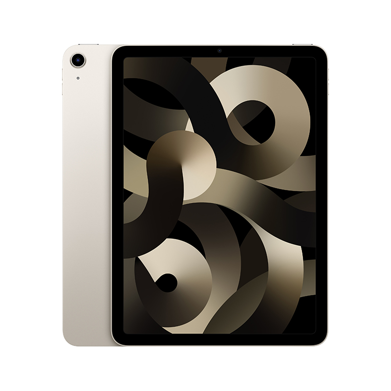 Apple iPad Air 10.9英寸平板电脑 2022年款(64G WLAN版/M1芯片Liquid视网膜屏 MM9F3CH/A) 星光色（台）