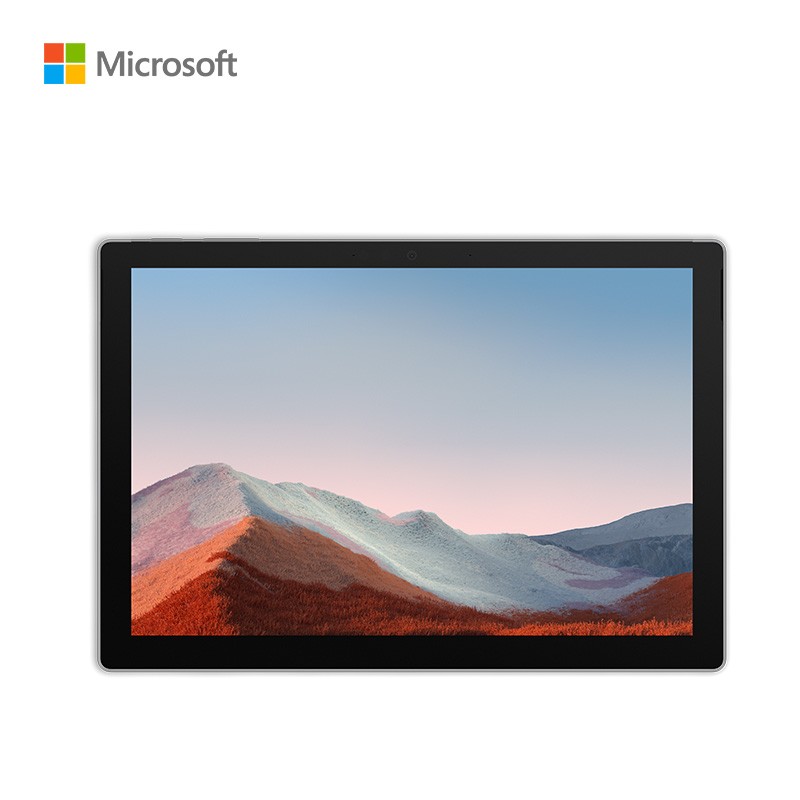 微软Surface Pro 7+商用版i7-1165G7 16G+512G 锐炬Xe 12.3英寸高色域 亮铂金 二合一平板 WiFi版（台）