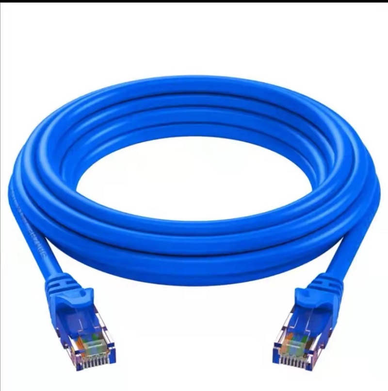 山泽（SAMZHE）六类网线工程级千兆八芯1米网线蓝色（单位：条）