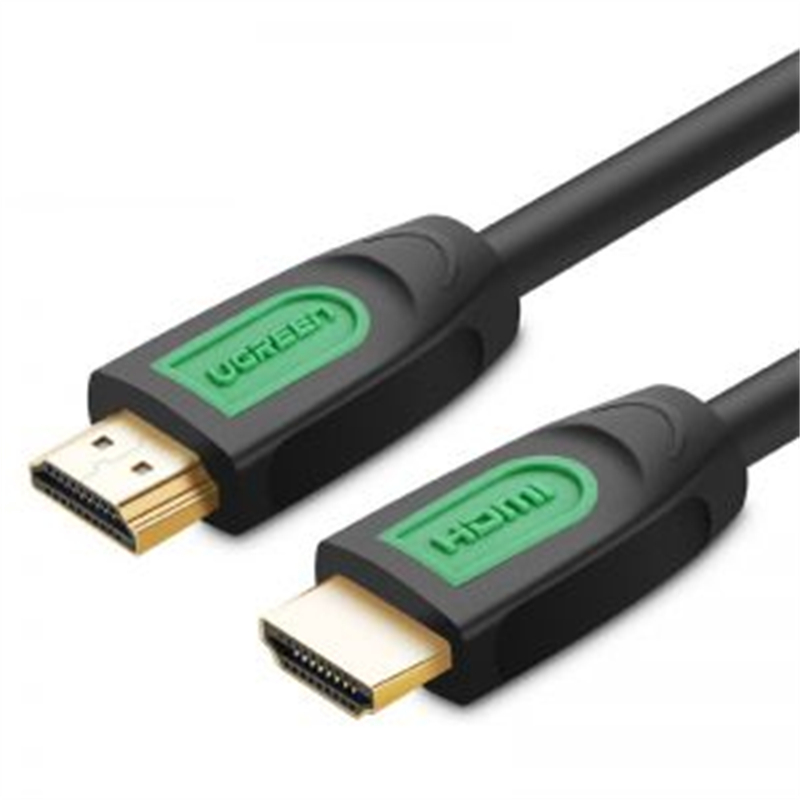 绿联 HDMI高清连接线 HD101 40468 绿黑色 15m 圆线(根)