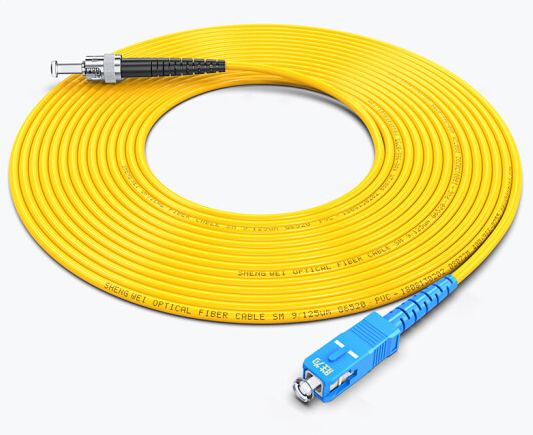 胜为FSC-106黄色光纤跳线ST-SC单模单芯3米收发器尾纤（条）