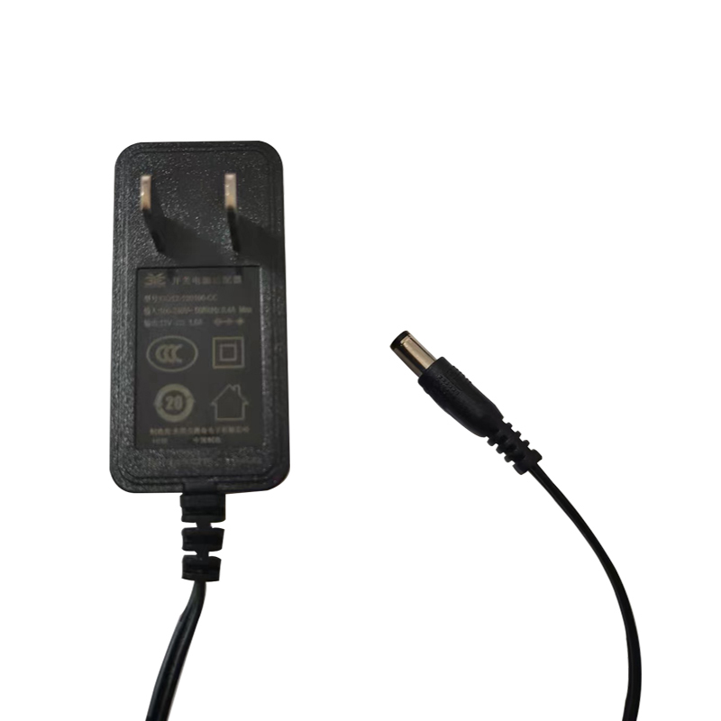 鸣灵 GQ12-120100-CC 电源适配器 12V1A（单位：个）黑色