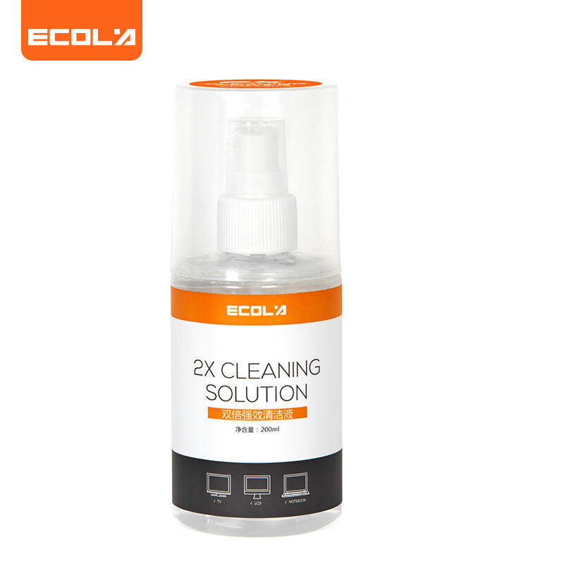 宜客莱 ECOLA 专业级双倍高效超大容量清洁液CD-EL200 200ML（个）