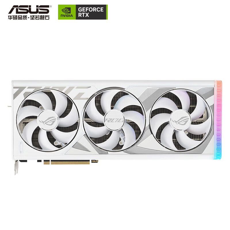 华硕 （ASUS）白色 ROG-STRIX-GeForce RTX 4080-O16G-WHITE 电竞游戏专业显卡(个)