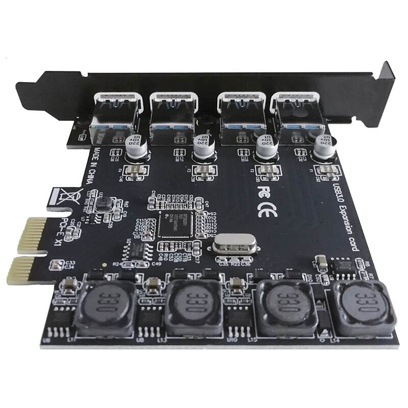 魔羯 MOGE MC2016 台式机PCIEx1转4口USB3.0独立供电扩展卡 瑞萨(NEC)芯片（单位：个）