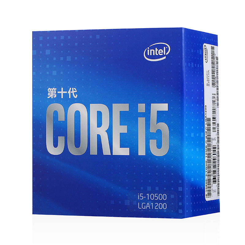 英特尔I5-10500/6核心/12线程/3.1GHz/十代单CPU（个）