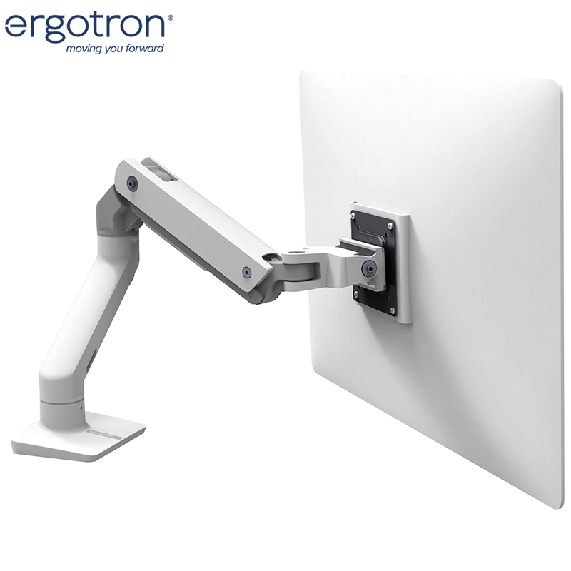 爱格升（ERGOTRON）HX重型显示器支架电脑支架支架臂旋转电脑架台式机屏幕底座增高架（45-475-216）白色(台)