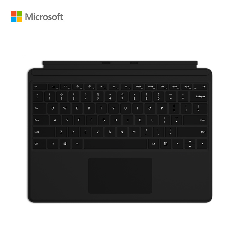 微软Surface Pro 7专业键盘盖 典雅黑（个）