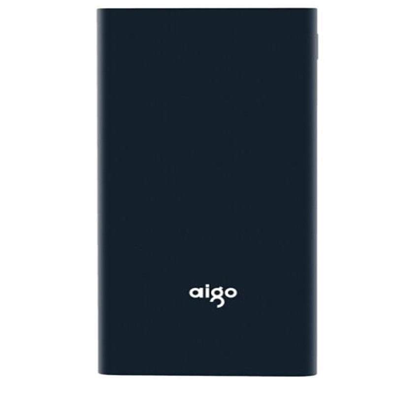 爱国者（aigo） W100 充电宝10000毫安 移动电源聚合物电芯 141*69.8*14.2MM（单位：个）锖色