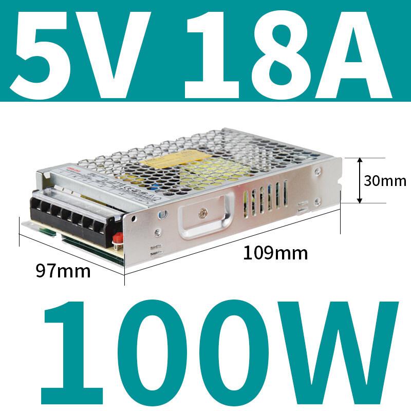 德力西5V/18A薄型LED开关电源100W （单位：个）