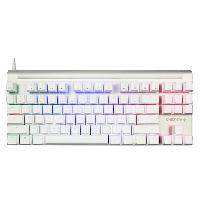 樱桃MX8.0RGB键盘白色（红轴）(个)
