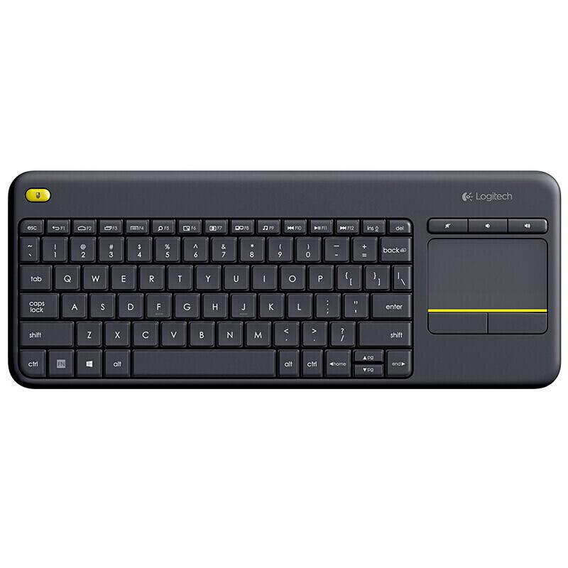 罗技K400Plus无线触控键盘黑色(个)