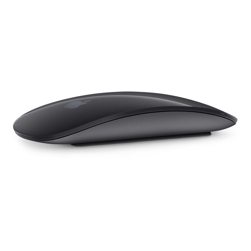 苹果Magic-Mouse2无线鼠标连接方式无线深空灰蓝牙(个)