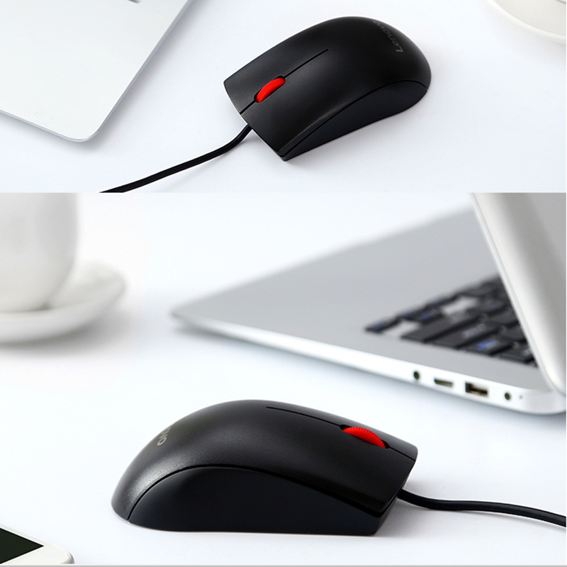 联想M120 Pro有线鼠标黑USB有线鼠标(个)