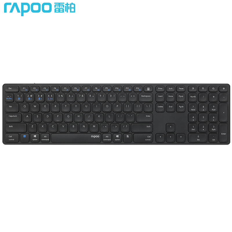 雷柏（Rapoo）  E9550G无线蓝牙键盘（个）