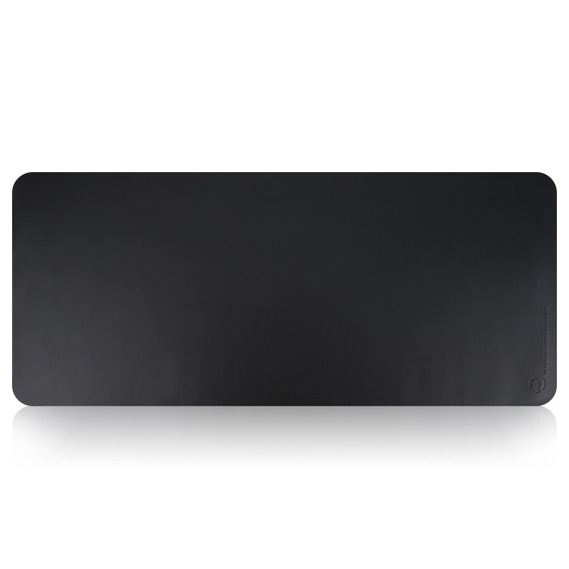镭拓（Rantopad）S12 鼠标垫超大号 笔记本电脑键盘垫 防水皮革桌垫 办公桌书桌写字台桌面垫 黑色（单位：片）