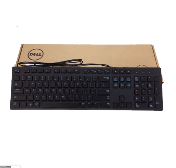 戴尔（DELL）KB216键盘有线多媒体键盘全尺寸（黑色）（单位：个）