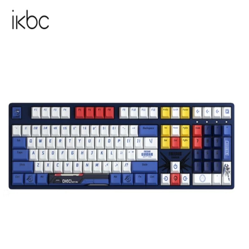 ikbc W210 高达自由键盘 无线机械键盘2.4G 红轴 (单位：个)