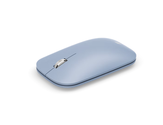 微软（Microsoft）时尚设计师鼠标 精灵蓝 | 便携鼠标 超薄轻盈 金属滚轮 蓝牙4.0 蓝影技术 办公鼠标商用（个）