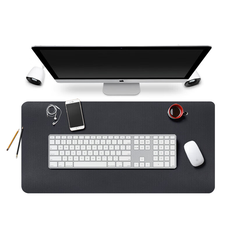 BUBM BGZD-RL鼠标垫大号办公室桌垫黑色（个）