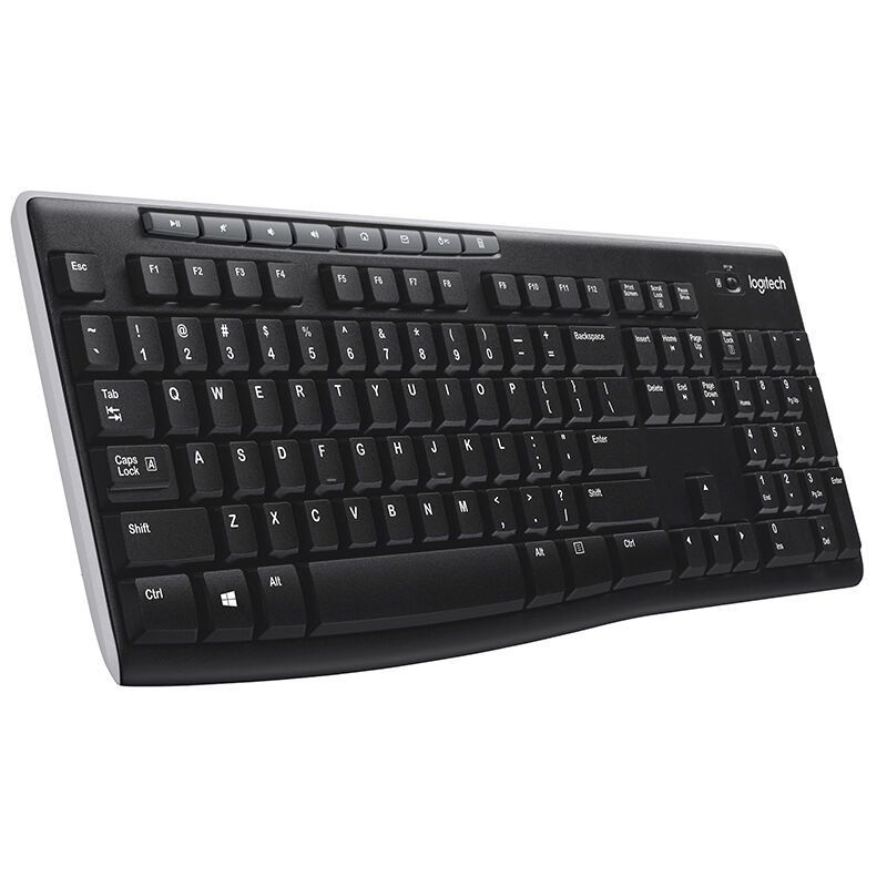 罗技 K270 无线键盘电脑键盘 黑色  (个)